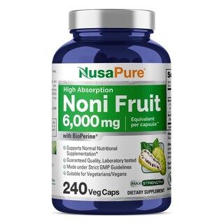 Foto 1 | Foto 1 | Suplemento Nusapure Extracto de Fruta Noni 240 Cápsulas - Venta Internacional