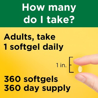 Foto 4 | Foto 4 | Suplemento Nature Made Vitamina D3 5000 Ui 360 Cápsulas Blandas - Venta Internacional