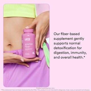 Foto 3 | Foto 3 | Suplemento de Fibra Love Wellness Sparkle Psyllium 90 Cápsulas - Venta Internacional