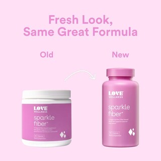 Foto 7 | Foto 7 | Suplemento de Fibra Love Wellness Sparkle Psyllium 90 Cápsulas - Venta Internacional