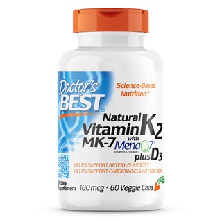 Foto 1 | Foto 1 | Suplemento Doctor's Best Vitamina K2 Mk-7 Natural 60 Cápsulas - Venta Internacional