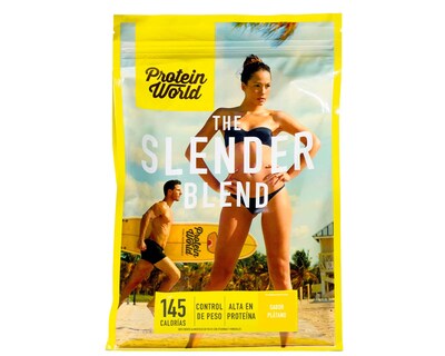 Foto 1 | Foto 1 | Suplemento Alimenticio Protein World The Slender Blend Platano 1.2 Kg