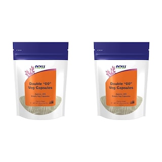 Foto 1 | Foto 1 | Cápsulas Vegetarianas Vacías Now Double 250 Cápsulas Vegetarianas X2 - Venta Internacional