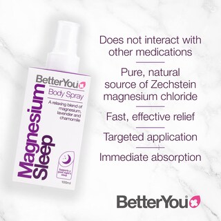 Foto 5 | Foto 5 | Spray Corporal Betteryou Magnesium Muscle con Lavanda 100 Ml - Venta Internacional