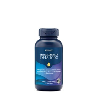 Foto 1 | Foto 1 | Suplemento Gnc Triple Strength Dha 1000 45 Cápsulas Blandas - Venta Internacional