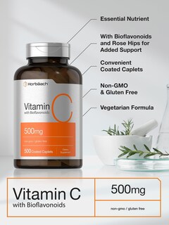 Foto 3 | Foto 3 | Suplemento Horbäach Vitamina C Con Bioflavonoides 500 mg- Venta Internacional
