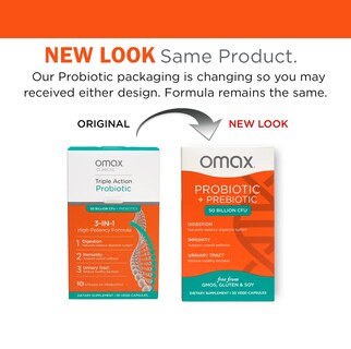 Foto 2 | Foto 2 | Suplemento Prebiótico Y Probiótico Omax De 50 Mil Millones De Cfu Vegano - Venta Internacional