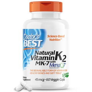 Foto 1 | Foto 1 | Suplemento Doctor's Best Natural Vitamina K2 Mk-7 60 Comprimidos - Venta Internacional