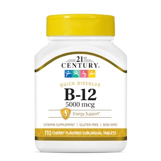 Foto 1 | Foto 1 | Suplemento 21st Century B-12 De 5000 Mcg, 110 Tabletas De Cereza - Venta Internacional