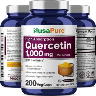 Foto 5 | Foto 5 | Suplemento Nusapure Quercetin 200 Cápsulas Vegetarianas - Venta Internacional