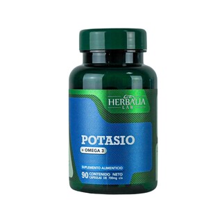 Foto 1 | Foto 1 | Suplemento Herbalia Lab De Citrato De Potasio + Omega 3 Apoyo Nutricional Diario