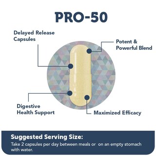 Foto 5 | Foto 5 | Suplemento de Probióticos Vitamin Bounty Pro-50 60 Cápsulas - Venta Internacional