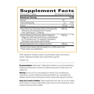 Foto 2 | Foto 2 | Suplemento Integrative Therapeutics Cortisol Manager 30 Comprimidos - Venta Internacional
