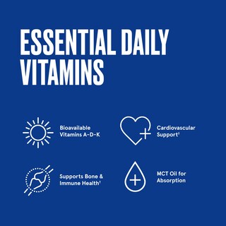 Foto 4 | Foto 4 | Suplemento Bulletproof Vitamins A-d-k en Cápsulas Blandas30 Unidades - Venta Internacional