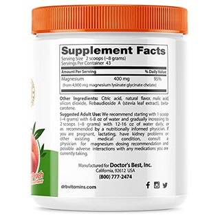 Foto 2 | Foto 2 | Suplemento Doctor's Best Magnesio en Polvo de Alta Absorción - Venta Internacional