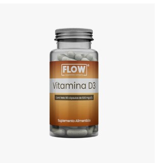 Foto 1 | Foto 1 | Minerales y Suplementos Flow Supplements -90 Cápsulas Vitamina D3 500 mg c/u