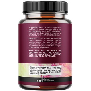 Foto 2 | Foto 2 | Cápsulas de D-manosa Supplement Natures Craft 1000 Mg, 60 Cápsulas - Venta Internacional
