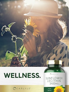 Foto 6 | Foto 6 | Suplemento Carlyle Lecitina de Girasol 2400 Mg 200 Cápsulas- Venta Internacional