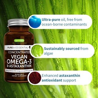 Foto 3 | Foto 3 | Suplemento Igennus Healthcare Nutrition Omega 3 Vegan - Venta Internacional