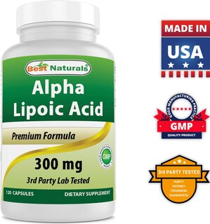 Foto 6 | Foto 6 | Suplemento de Ácido Alfa Lipoico Best Naturals 300 mg 120 Cápsulas - Venta Internacional