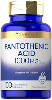 Foto 1 | Foto 1 | Suplemento de Ácido Pantoténico Carlyle 1000 mg - 100 cápsulas