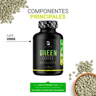 Foto 3 | Foto 3 | Green Coffee B Life 90 Cápsulas