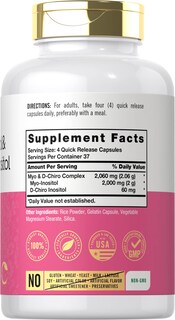 Foto 2 | Foto 2 | Suplemento Carlyle Myo-Inositol y D-Chiro Inositol 2060 mg - Venta Internacional