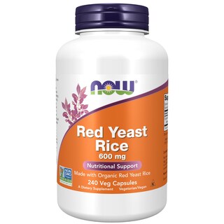 Foto 1 | Foto 1 | Suplementos Now Arroz de Levadura Roja Orgánico 600mg 240 Cápsulas Vegetarianas