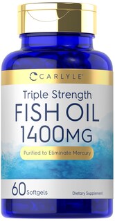 Foto 1 | Foto 1 | Suplemento de Aceite de Pescado Carlyle Triple Strength 1400 mg 60 Cápsulas Blandas - Venta Internacional