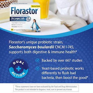 Foto 2 | Foto 2 | Suplemento Florastor Probiotics 54 Cápsulas para la Salud Digestiva - Venta Internacional