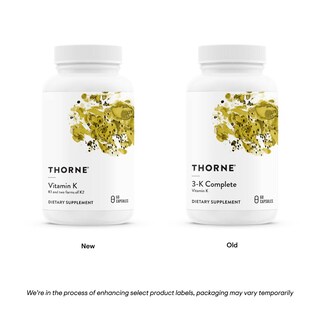 Foto 3 | Foto 3 | Suplemento Thorne Vitamina K 60 Cápsulas - Venta Internacional