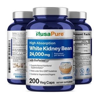 Foto 4 | Foto 4 | Suplemento Nusapure de Extracto De Frijoles Blancos 24 000 mg - Venta Internacional