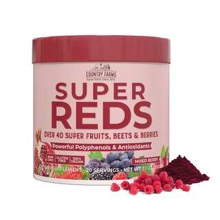 Foto 1 | Foto 1 | Suplemento Superalimento de Polifenol Country Farms Super Reds 200 Ml - Venta Internacional