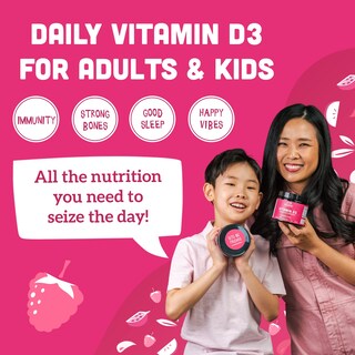Foto 4 | Foto 4 | Vitamina D3 Llama Naturals en Gomitas para Niños y Adultos 60 Unidades - Venta Internacional