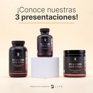 Foto 5 | Foto 5 | Suplemento B Life Myo & D-Chiro de 60 Porciones