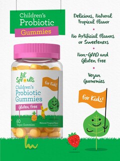 Foto 3 | Foto 3 | Suplemento Probiótico Carlyle Lil' Sprouts 60 Gummies Kids - Venta Internacional
