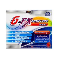 Suplemento Alimenticio NATUTECH G FX Complete Polvo 20 Sobres con 10 G C/U