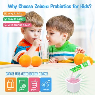 Foto 3 | Foto 3 | Polvo Probiótico y Prebiótico Zebora para Niños 30 Paquetes - Venta Internacional