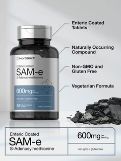 Foto 3 | Foto 3 | Suplemento Horbaach Sam-e 600 mg 60 Comprimidos - Venta Internacional