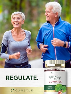 Foto 6 | Foto 6 | Suplemento Carlyle Ginkgo Biloba 300 Mg 70 Gomitas Veganas - Venta Internacional
