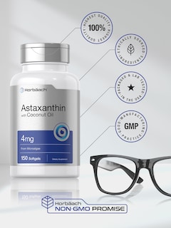 Foto 5 | Foto 5 | Suplemento Horbaach de Astaxantina 4 mg 150 Cápsulas Blandas con Aceite De Coco - Venta Internacional