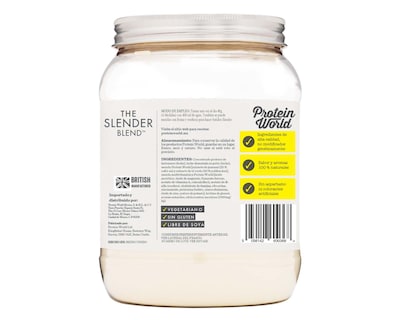 Foto 3 | Foto 3 | The Slender Blend Fresa Protein World 600grs