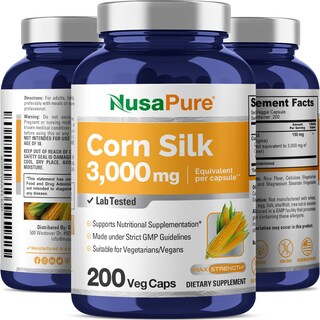Foto 4 | Foto 4 | Suplemento Nusapure Extracto de Seda de Maíz 3000 mg 200 Cápsulas - Venta Internacional