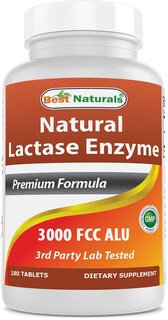 Foto 1 | Foto 1 | Tableta Enzimática de Lactasa Best Naturals Fast Acting 3000 Fcc - Venta Internacional