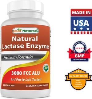 Foto 7 | Foto 7 | Tableta Enzimática de Lactasa Best Naturals Fast Acting 3000 Fcc - Venta Internacional