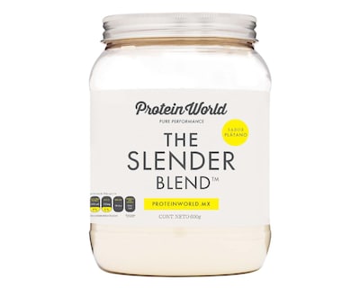 Foto 1 | Foto 1 | The Slender Blend Plátano Protein World 600grs
