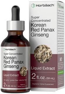 Foto 1 | Foto 1 | Suplemento de Extracto Líquido Horbäach de Ginseng Rojo Coreano 60 ml - Venta Internacional