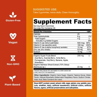 Foto 4 | Foto 4 | Gomitas de Vitamina Goli Superfruits Beauty Veganas 300 Unidades - Venta Internacional