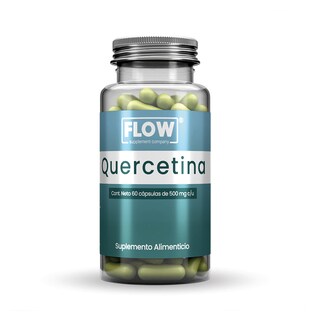 Foto 1 | Foto 1 | Flow Vitaminas Minerales y Suplementos -60 Cápsulas de Quercetina 500 mg
