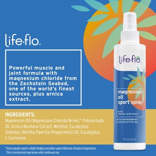 Foto 2 | Foto 2 | Spray de Aceite De Magnesio Life-flo 240 Ml con Árnica - Venta Internacional
